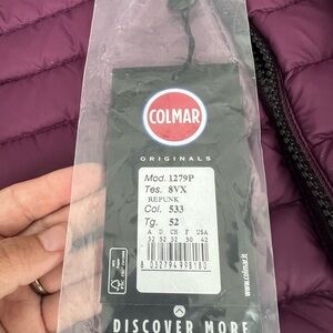Colmar originals jacket nwt size 44 US